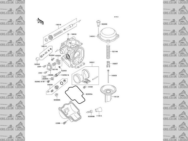 C1 Carb Diagram